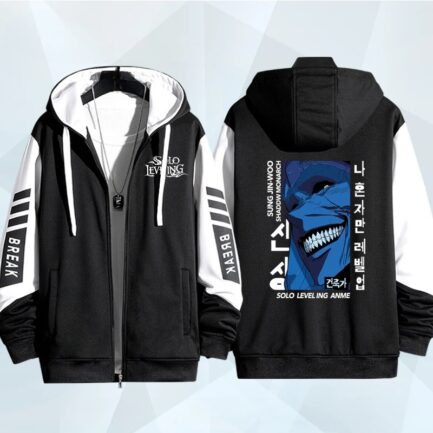 Solo Leveling Villain Anime Jacket Black