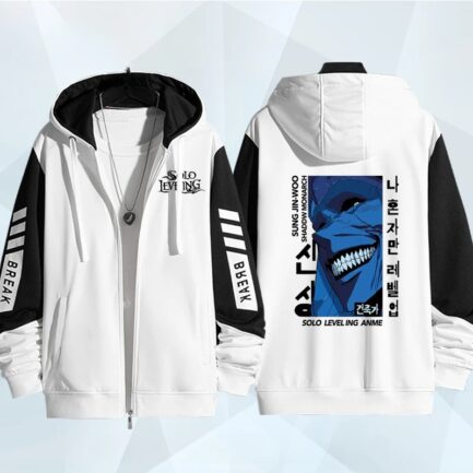 Solo Leveling Villain Anime Jacket White