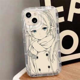 Frieren Minimalist iPhone Phone Case