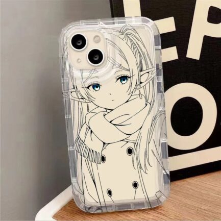 Frieren Minimalist iPhone Phone Case