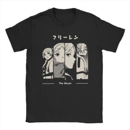 Frieren The Slayer T-Shirt Black