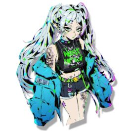 Frieren Goth Sticker