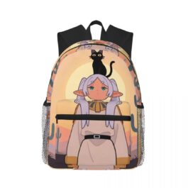 Frieren Anime Canvas Backpack