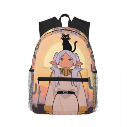 Frieren Anime Canvas Backpack - Image 2