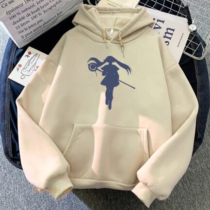 Frieren Minimalist Hoodie Khaki
