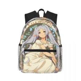 Frieren Anime Canvas Backpack
