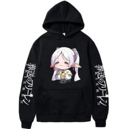 Frieren Chibi Anime Hoodie