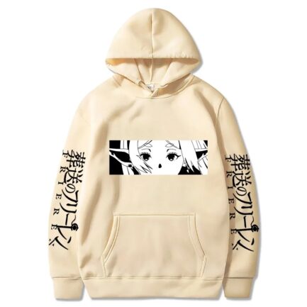 Frieren Beyond Journey's End Manga Hoodie Khaki