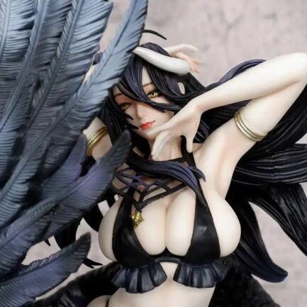 Overlord Albedo Sexy Wings Figure Close Up