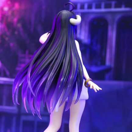 Overlord Albedo Wool Dress Figure Rear View