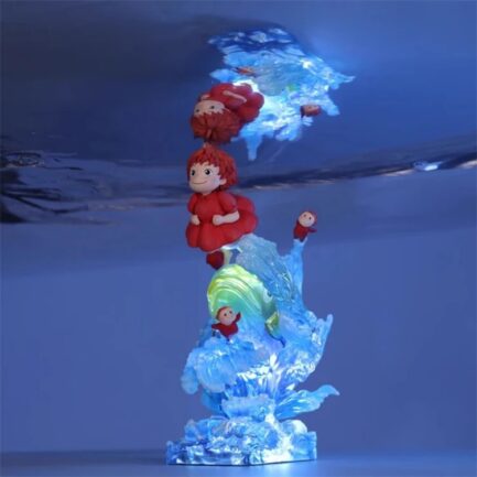 Studio Ghibli Ponyo Figure with Light