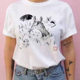 Studio Ghibli Minimalist Totoro Shirt